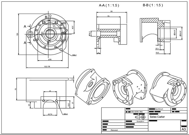 Cursist maakt 3D-model in AutoCAD tijdens professionele 3D-opleiding